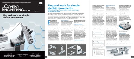 Control Engineering Europe, issue 11/2019